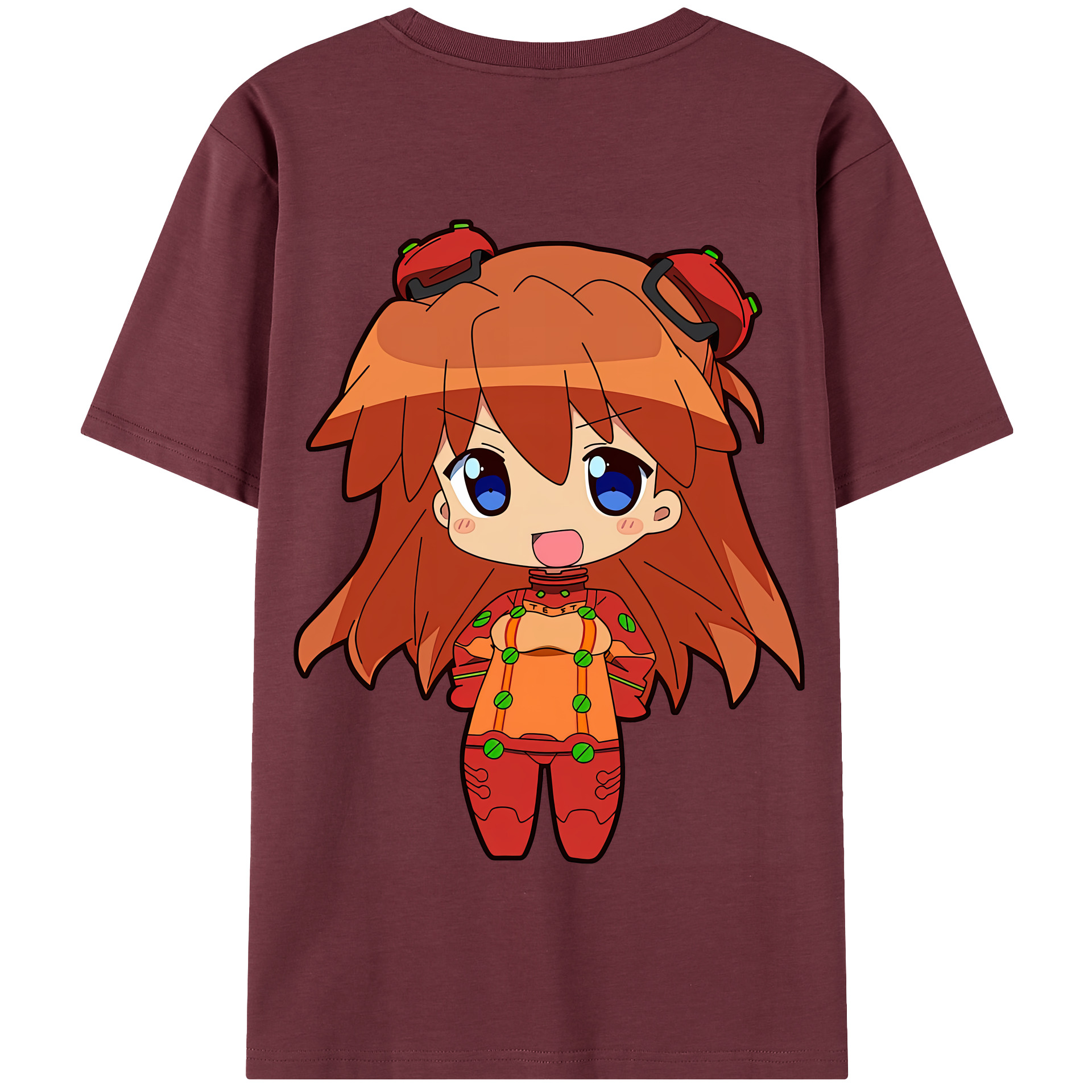 （画像用） EVA 新世紀エヴァンゲリオン 綿100％半袖Tシャツ（背面プリント）